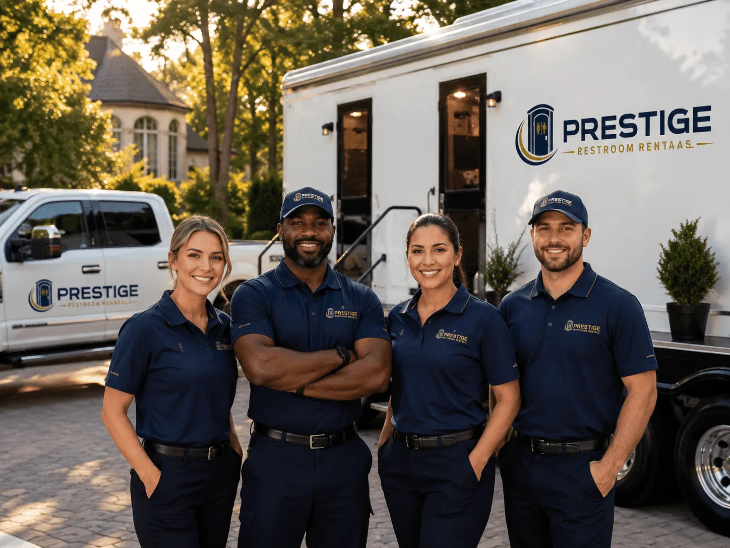 Trusted Luxury Portable Restrooms company in Leonard, MO